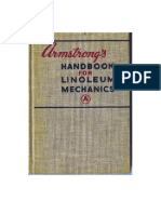 Armstrong's Handbook For Linoleum Mechanics, 1924
