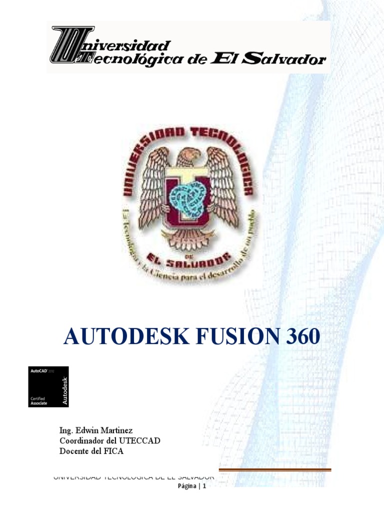 Fundamentos de Autodesk Fusion 360 | PDF | Archivo de computadora ...