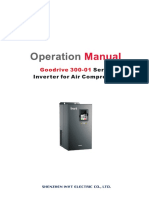 Goodrive 300 - 01 Series Inverter For Air Compressor Operation Manual - V2.1