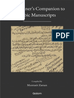 A Beginner's Companion To Arabic Manuscripts PDF