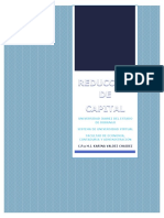 1.1 Reduccion de Capital