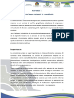 Aspectos Importantes de La Consultoria Act - 1