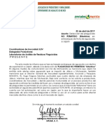 Comunicado Plaguicidas No Permitido Bifentrina 20190430