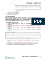 Soal & Kunci BHS Indo - TPM 2 Paket B PDF