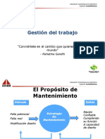 Tecnicas de Planeación en Mantenimiento