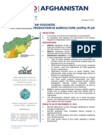 Fact Sheet: IRD & USAID - Afghanistan Vouchers For Increased Production in Agriculture (AVIPA) Plus