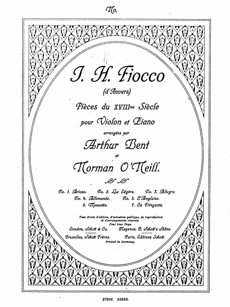 Fiocco allegro pdf pdf
