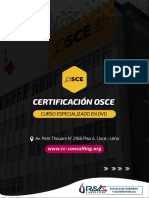 Certificacion Osce DVD