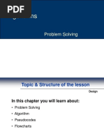 Alogorithm & Prolem Solving