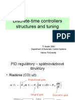 Discrete-Time Controllers Structures and Tuning