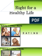 Eat Right For A Healthy Life (PE)