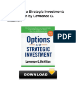 Options As A Strategic Investment Fifth