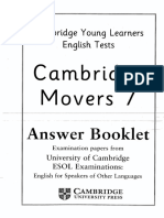 Cambridge English Tests. Movers 7. Answer Booklet_2011 -31p.pdf