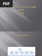 Directory Structure of T24