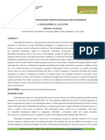 Traditional Knowledge and S Devpt.pdf