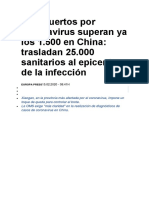 Analisis Macroeconomico Del Coronavirus en China