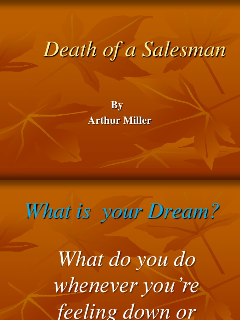 The Death of a Salesman PPT.ppt
