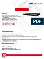 UD15252B - Datasheet of iDS-7600NXI-I2 8F - DeepinMind NVR - V4.1.60 20190716