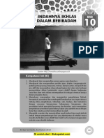 Bab 10 Indahnya Ikhlas Dalam Beribadah PDF