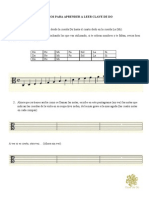 Ejercicios para Aprender A Leer Clave de Do I Parte