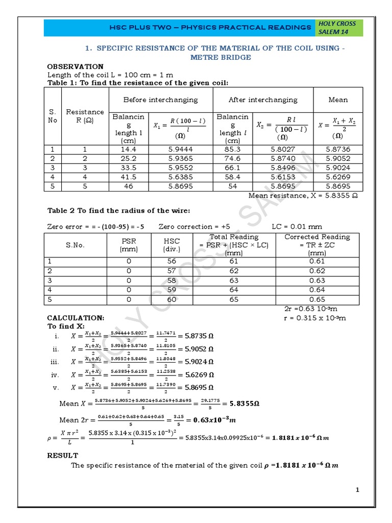 HSC Physics Practical Readings Guide | PDF | Logic Gate | P–N Junction