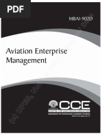 MBAI902D Aviation Enterprise Management PDF