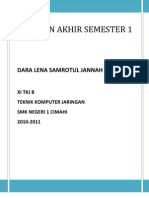 Laporan Diagnosa LAN Semester1 Dara Lena SJ