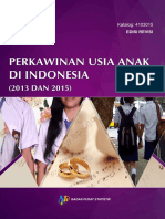 Perkawinan Usia Anak Di Indonesia 2013 Dan 2015 Edisi Revisi PDF