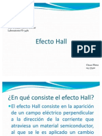 Presentación para Efecto Hall, OScar Pérez