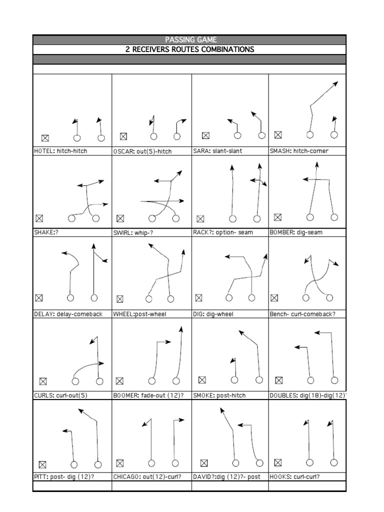 PASSING Concepts | Download Free PDF | National Football League Teams ...
