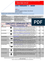 Lista de Precios VERANO 1 2020 CCTV ORO Y MSRP PDF