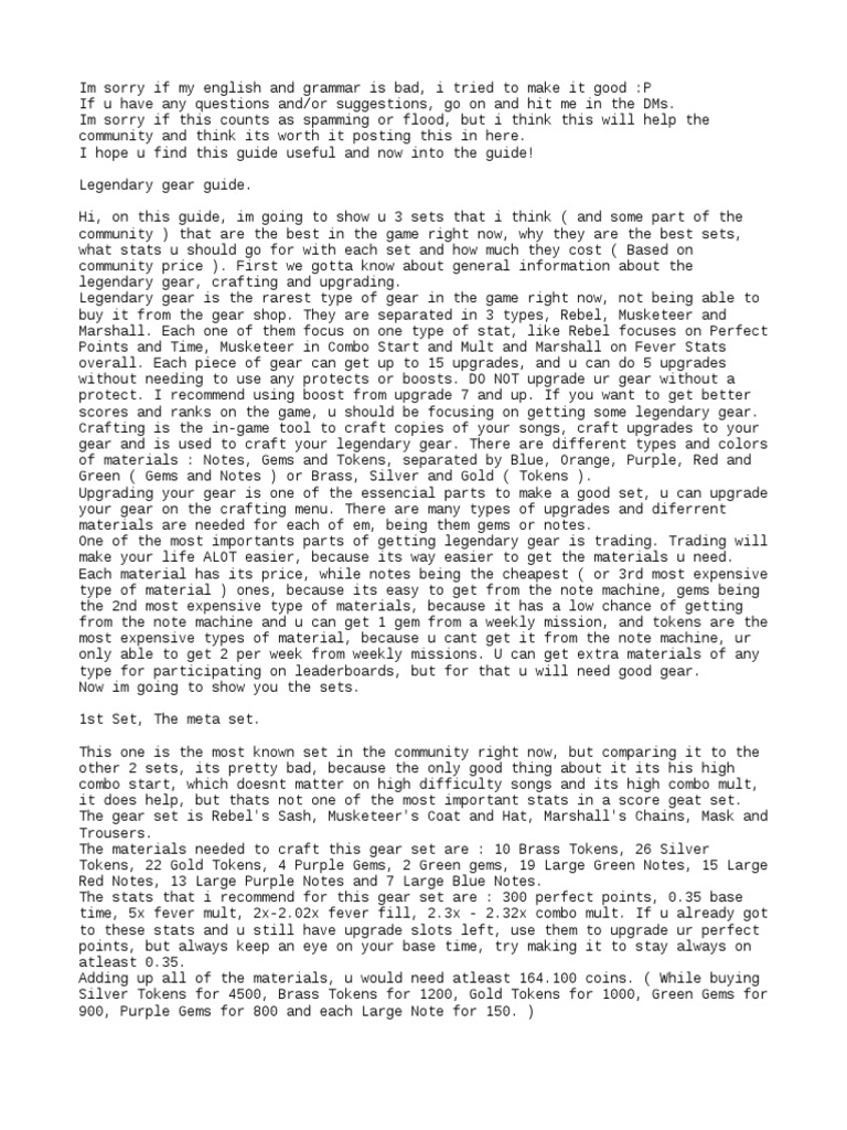 Legendary Gear Guide Robeats Leisure Sports - legendary gear guide robeats how to make a gear shop in roblox Legendary Gear Guide Robeats Leisure Sports - how to make a gear shop in roblox