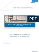 Manual Operacion Sistemas Calidad Aire PDF