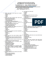 Seni Budaya Mts Soal Uts Genap Kls 1 2018