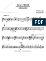 Adestes Fideles - Trompeta 1 PDF