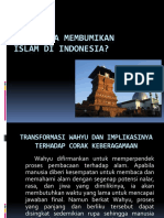 Membumikan Islam Di Indonesia