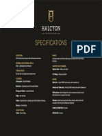 halcyon-specification