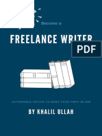 Become A Freelance Writer Ebook