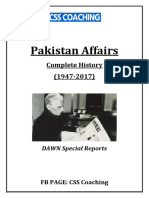 Pak Affairs - Dawn Reports (1947-2017)