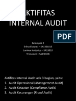 Aktifitas Internal Audit