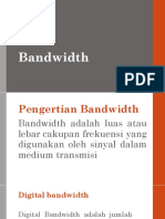 Analisis Kebutuhan Bandwidth