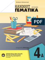 Handout Matematika Level 4 Sem 1 TA 2019 2020 by Multazim Muhammad