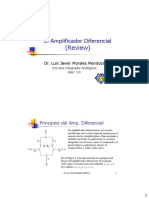 Análisis amplificador diferencial