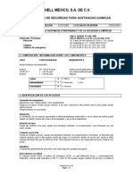 MSDS Shell Donax TC 10W ACEITE HIDRAULICO PDF