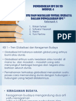 Pendidikan IPS di SD: Isu dan Masalah Sosial Budaya