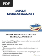 Pendidikan IPS Di SD PDGK 4106 Modul 5