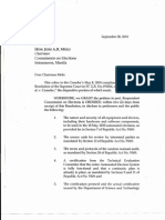 JOINT LETTER_CenPEG and Guingona Re Reease Documents