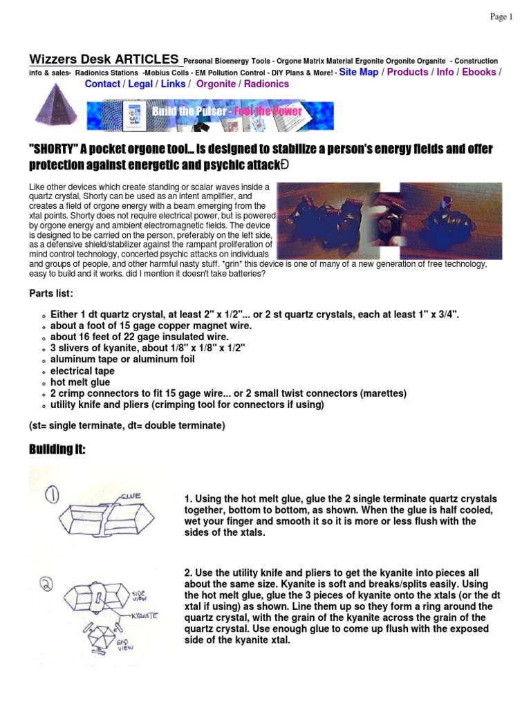 How To Make The Shorty Device | PDF