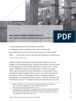 De-Idealizing Democracy On Thomas Hirsch PDF