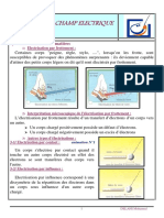 Le Champ Electrostatique Cours 1 1